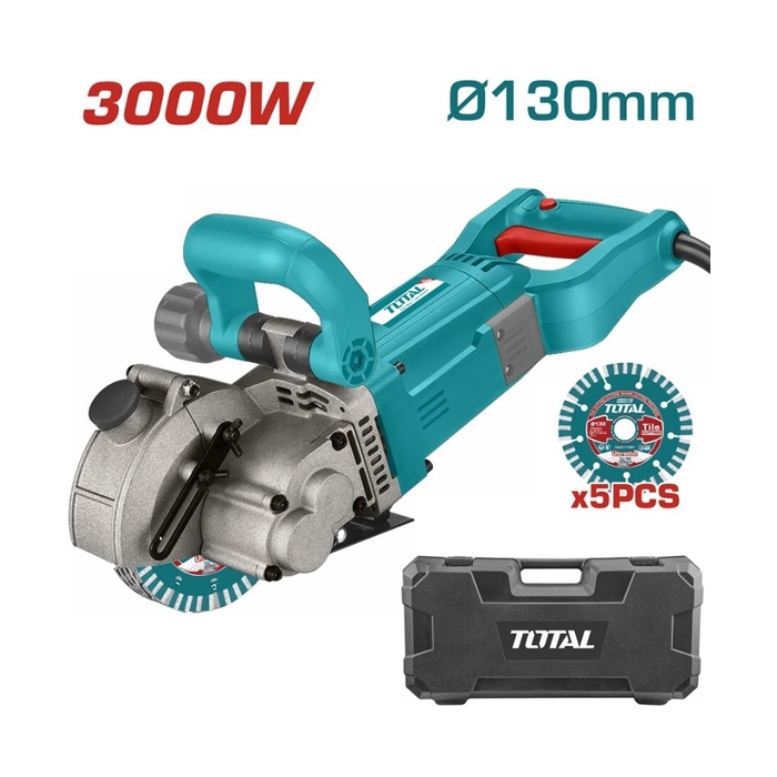 ACANALADORA DE PARED 3000W TOTAL MURO CORTADORA DE CONCRETO 