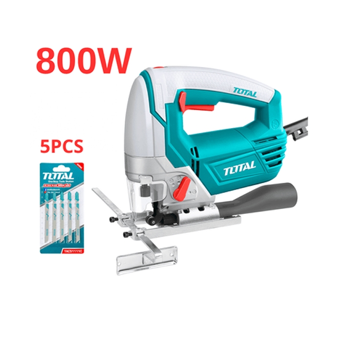 SIERRA CALADORA 800W CORTADORA DE METAL Y MADERA TOTAL - TS2081006